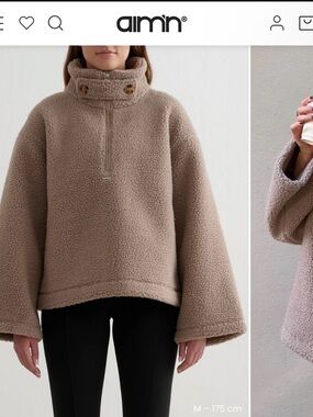 Taupe Teddy Jacket - Women's Cozy Sherpa Coat